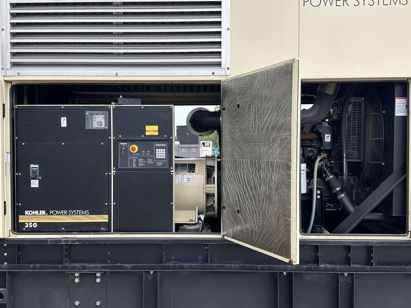Used Kohler 350REOZJ John Deere 6135HF485 Diesel Generator, 261 Hrs, EPA Tier 3