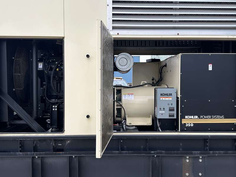 Used Kohler 350REOZJ John Deere 6135HF485 Diesel Generator, 261 Hrs, EPA Tier 3