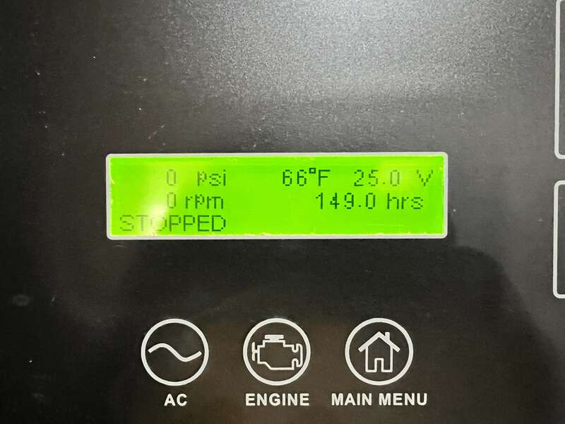 Used Caterpillar C15 Diesel Generator 152 Hrs EPA Tier 2