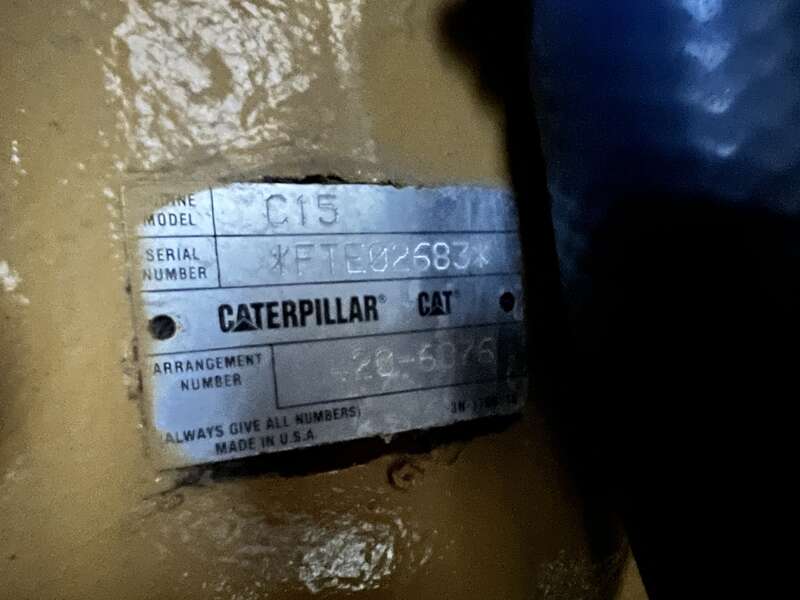 Used Caterpillar C15 Diesel Generator 152 Hrs EPA Tier 2