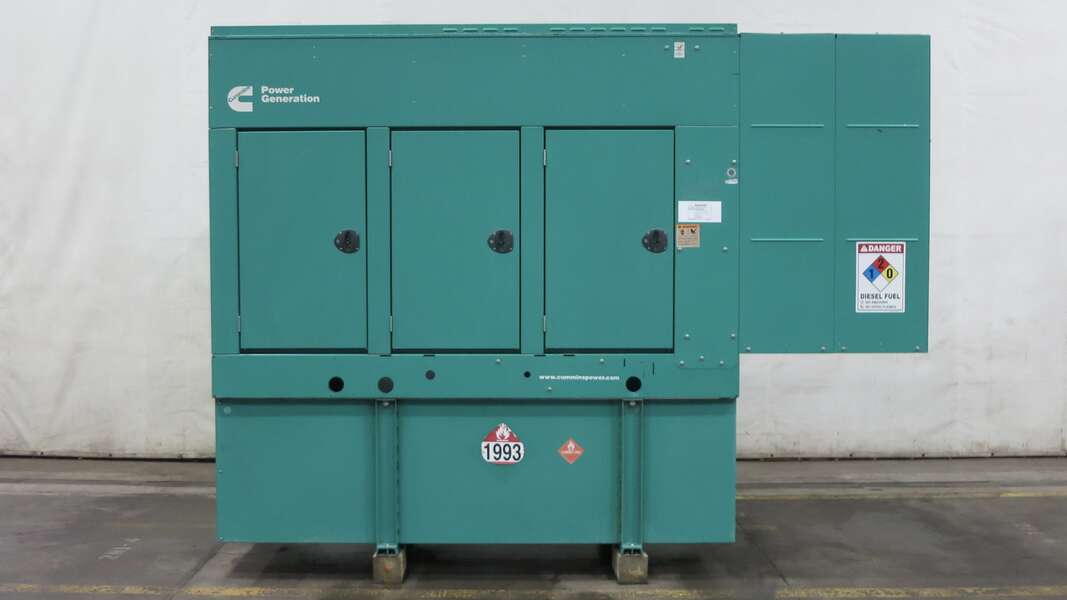 Used Cummins DSHAA QSL9-G2 Diesel Generator, 196 Hrs, EPA Tier 3