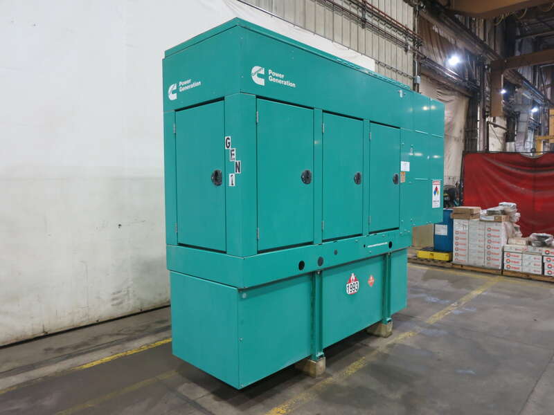 Used Cummins DSHAA QSL9-G2 Diesel Generator, 196 Hrs, EPA Tier 3