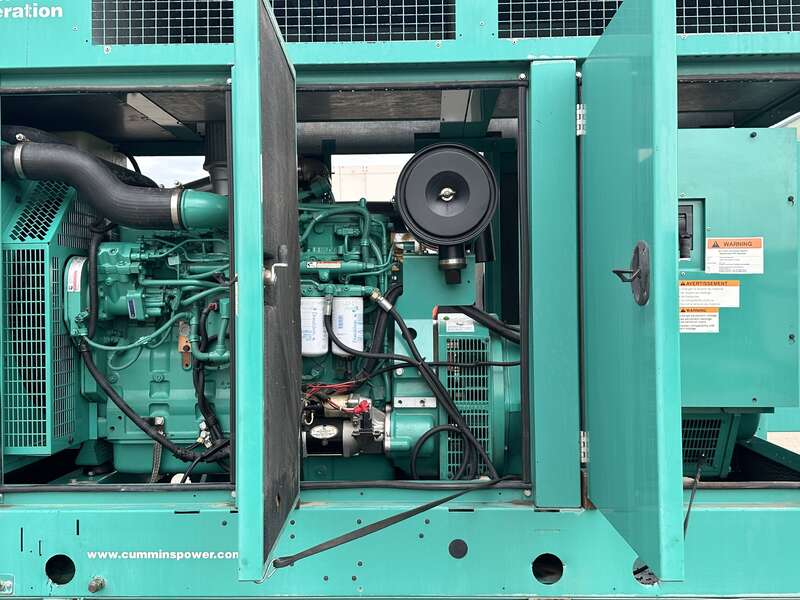 Used Cummins DSHAA QSL9-G2 Diesel Generator, 196 Hrs, EPA Tier 3