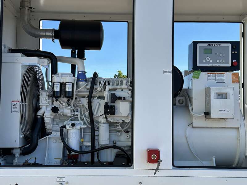 Used Blue Star Power Systems PD200 Perkins 1106D-E70TAG5 Diesel Generator, 332 Hrs, EPA Tier 3
