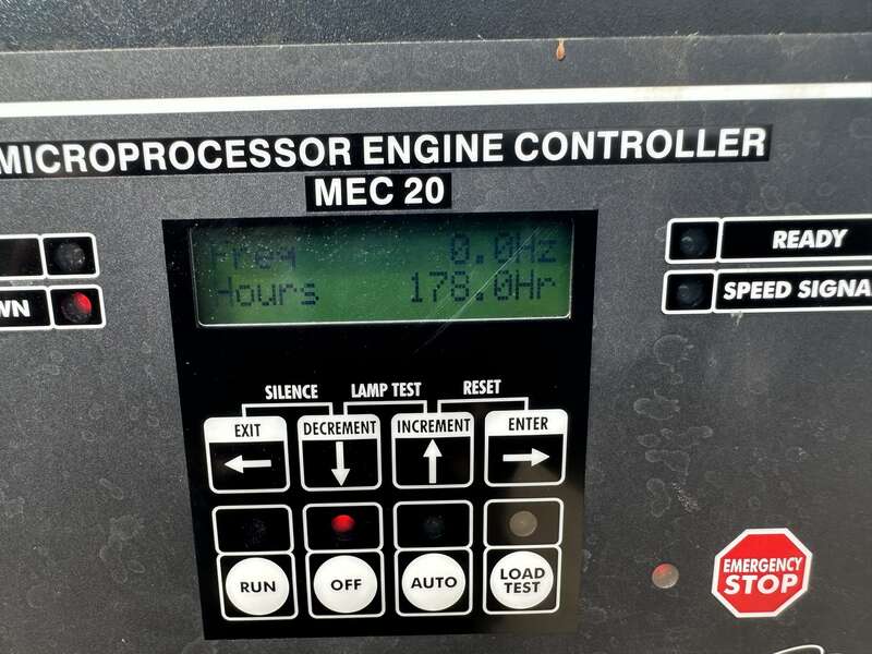 Used Baldor IDLC350-D Diesel Generator, 181 hrs
