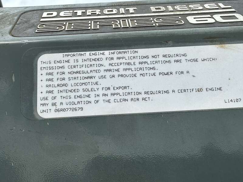 Used Baldor IDLC350-D Diesel Generator, 181 hrs