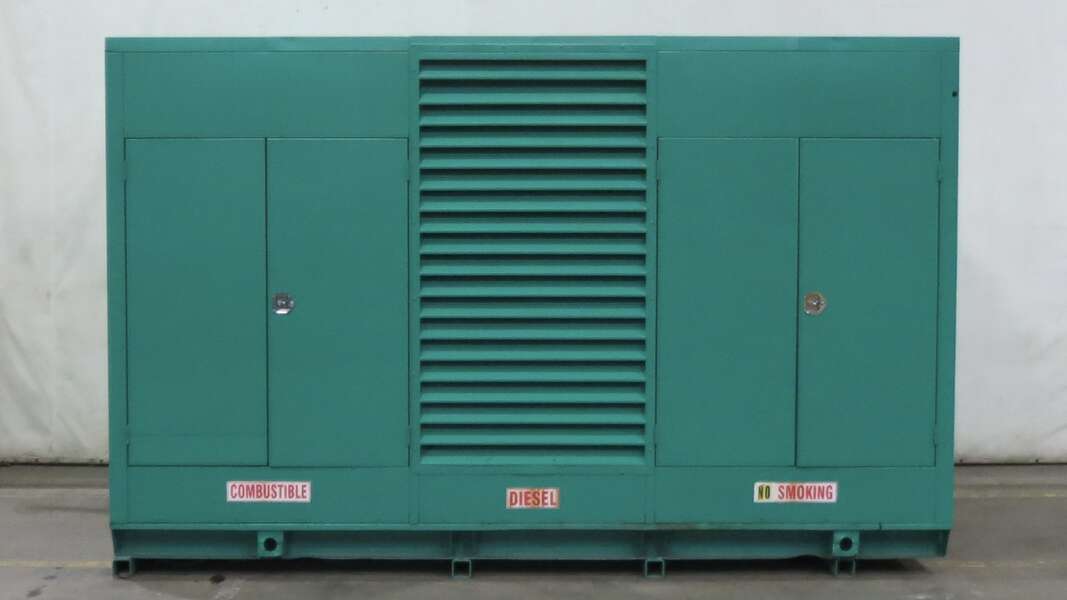 Used Cummins DFGB VTA28-G5 Diesel Generator, 473 Hrs
