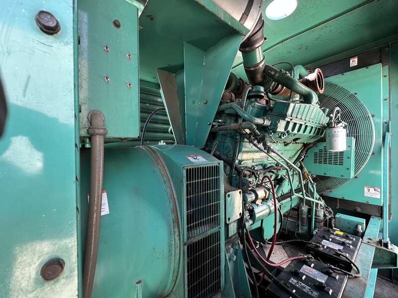 Used Cummins DFGB VTA28-G5 Diesel Generator, 473 Hrs