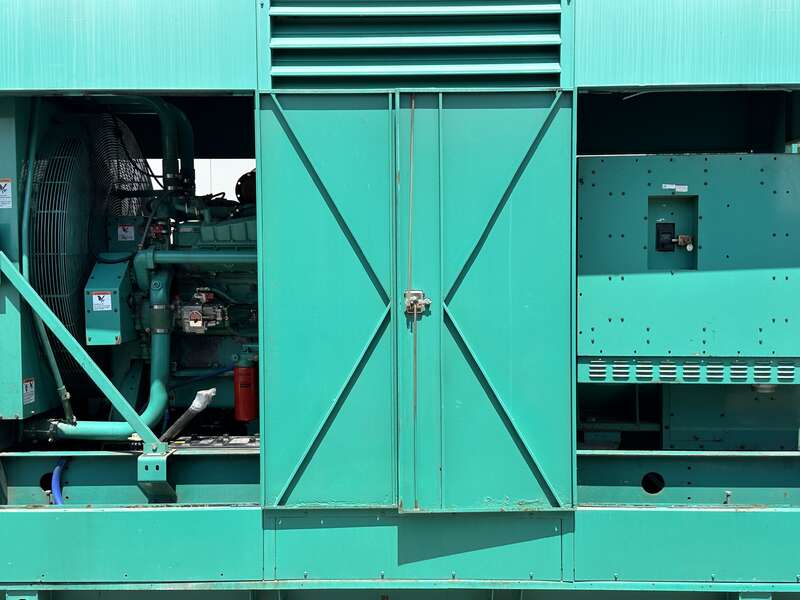 Used Cummins DFGB VTA28-G5 Diesel Generator, 473 Hrs