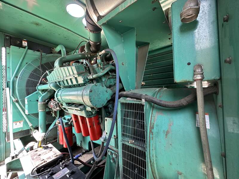 Used Cummins DFGB VTA28-G5 Diesel Generator, 473 Hrs
