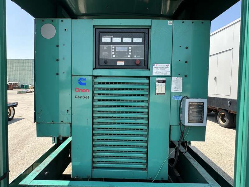 Used Cummins DFGB VTA28-G5 Diesel Generator, 473 Hrs