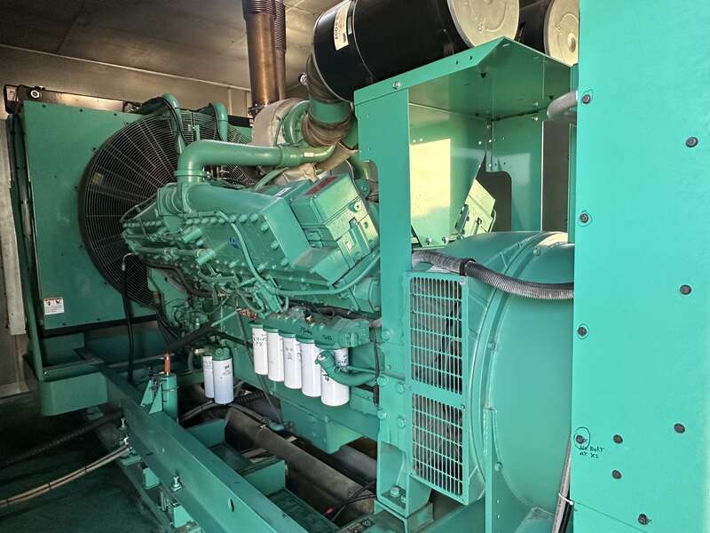 Used Cummins DFLC KTA50-G3 Diesel Generator, 572 Hrs