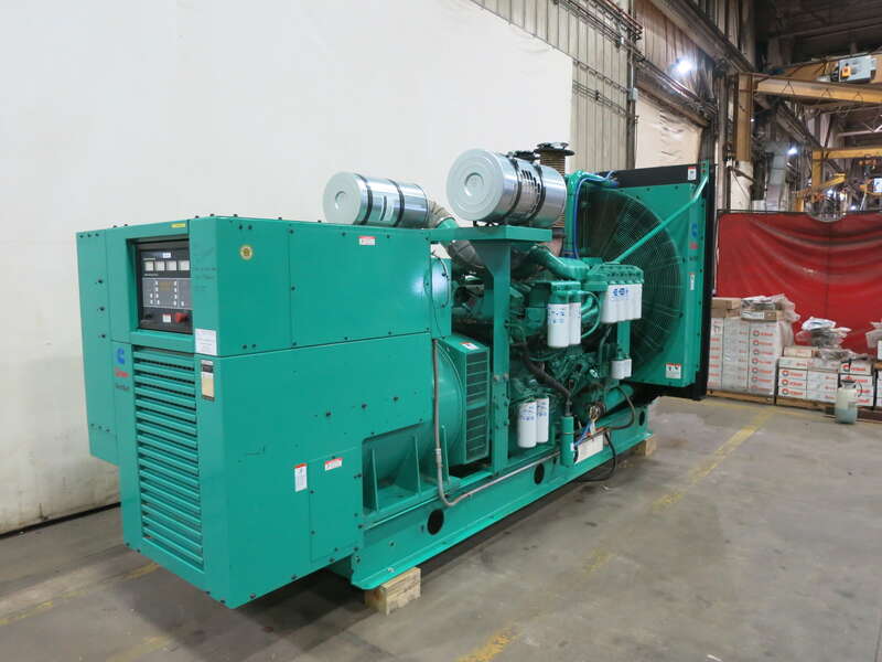 Used Cummins DFHB QST30-G2 Diesel Generator 420 Hrs