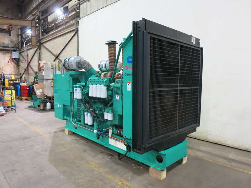 Used Cummins DFHB QST30-G2 Diesel Generator 420 Hrs