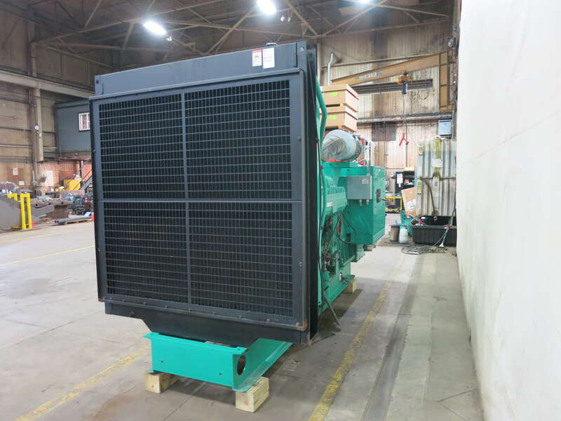 Used Cummins DFHB QST30-G2 Diesel Generator 420 Hrs