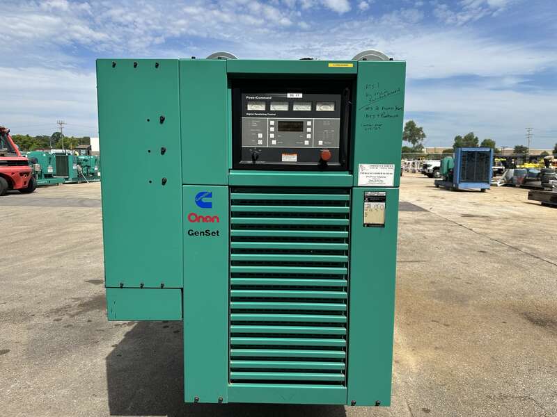 Used Cummins DFHB QST30-G2 Diesel Generator 420 Hrs