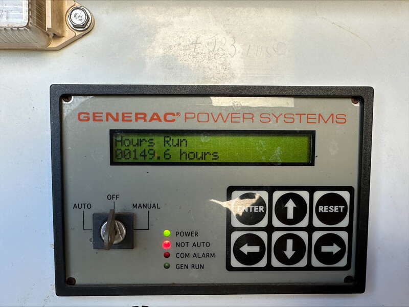 Used Generac Mitsubishi 8DC9 Diesel Generator, 149 Hrs