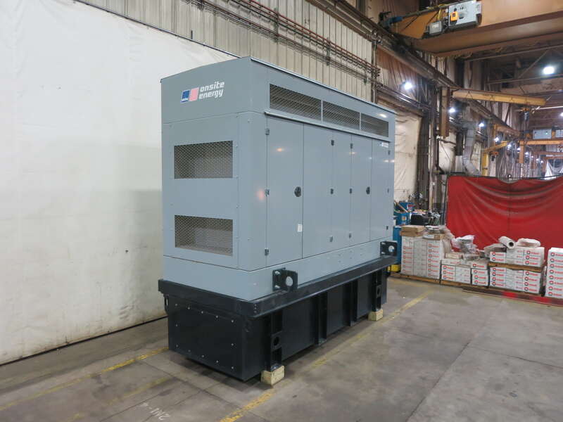Used MTU DS250 6R1600G70S Diesel Generator, 390 Hrs, EPA Tier 3