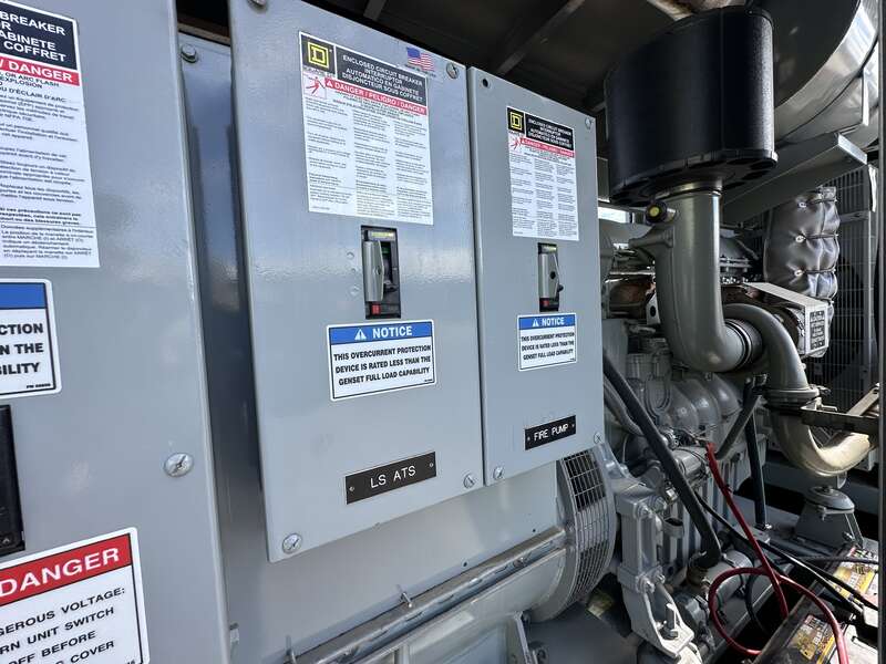 Used MTU DS250 6R1600G70S Diesel Generator, 390 Hrs, EPA Tier 3