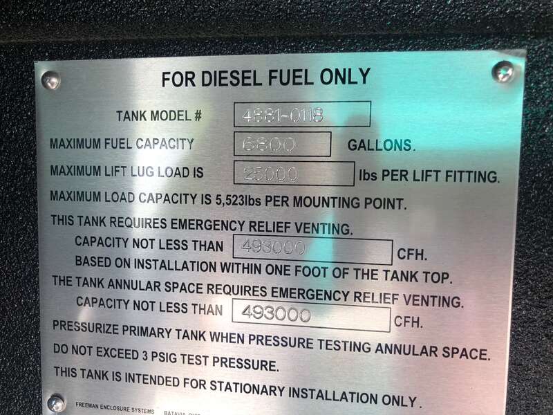Used Cummins DQKAF Diesel Generator, 184 Hrs, EPA Tier 2