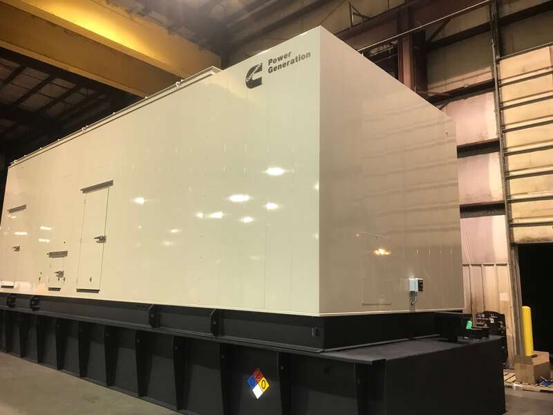 Used Cummins DQKAF Diesel Generator, 184 Hrs, EPA Tier 2