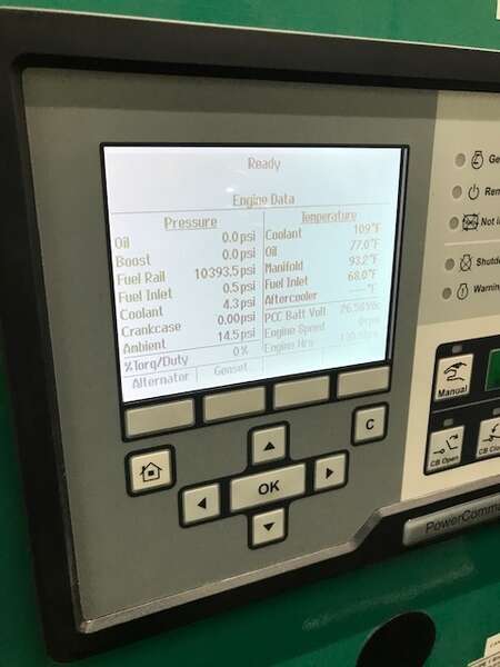 Used Cummins DQKAF Diesel Generator, 184 Hrs, EPA Tier 2