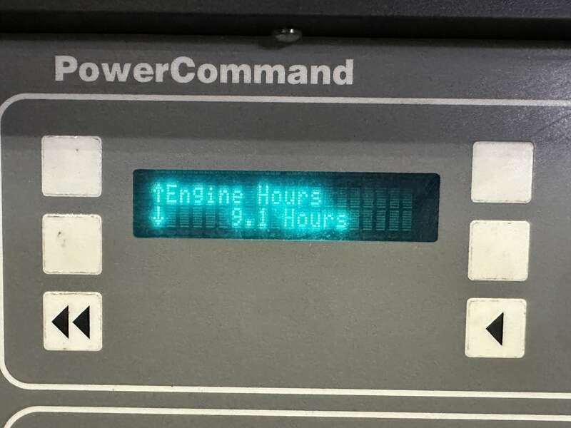 Used Cummins GGFE Natural Gas / Propane Generator, 10 Hrs 1 or 3 Phase