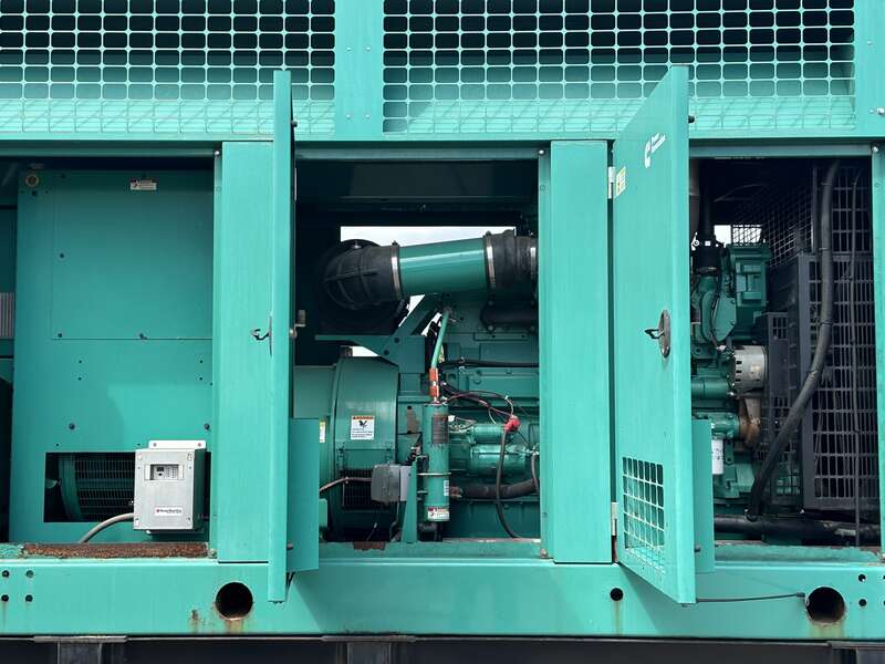 Cummins DFEK QSX15-G9 NR2 Diesel Generator, 501 Hrs, EPA Tier 2