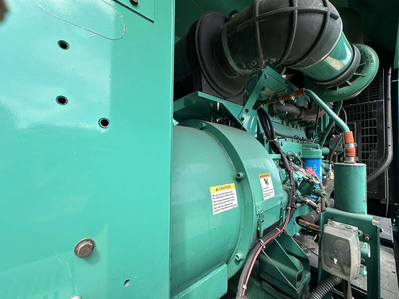 Cummins DFEK QSX15-G9 NR2 Diesel Generator, 501 Hrs, EPA Tier 2