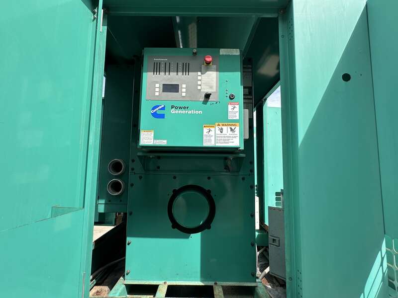 Cummins DFEK QSX15-G9 NR2 Diesel Generator, 501 Hrs, EPA Tier 2