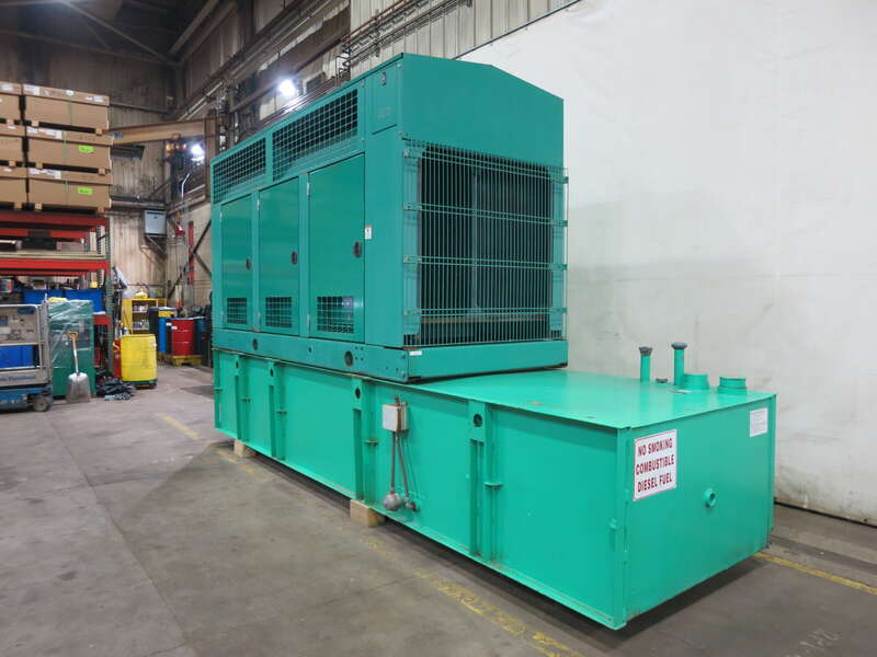 Cummins DFEK QSX15-G9 Diesel Generator, 372 Hrs, EPA Tier 2