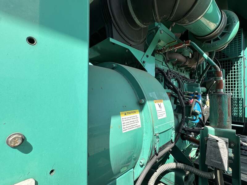 Cummins DFEK QSX15-G9 Diesel Generator, 372 Hrs, EPA Tier 2
