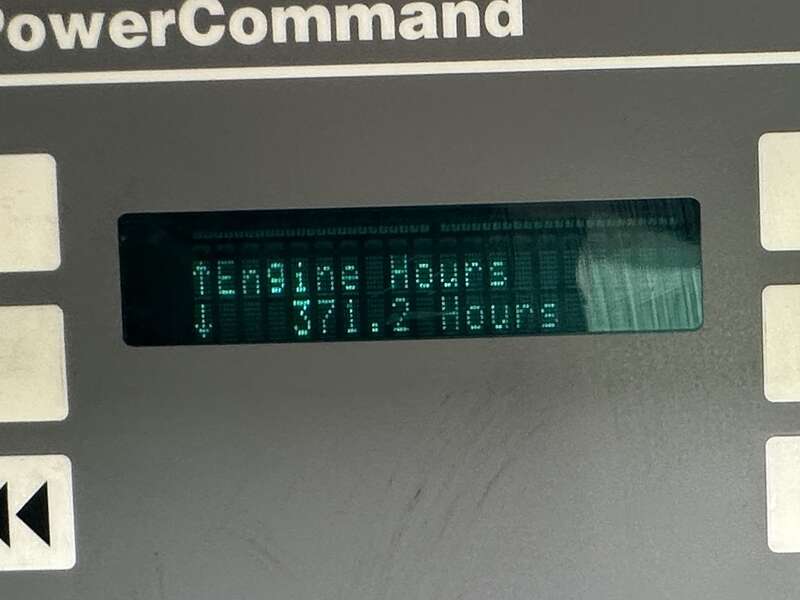Cummins DFEK QSX15-G9 Diesel Generator, 372 Hrs, EPA Tier 2