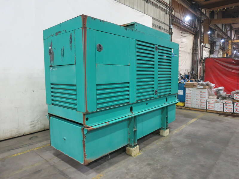 Used Cummins DFAC LTA10-G1 Diesel Generator, 638 Hrs