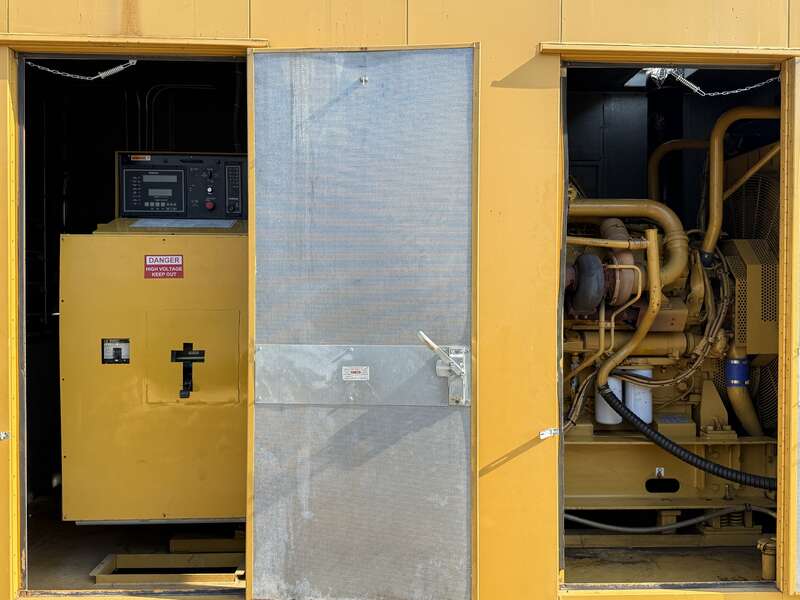 Used Caterpillar 3412 Diesel Generator, 852 Hrs