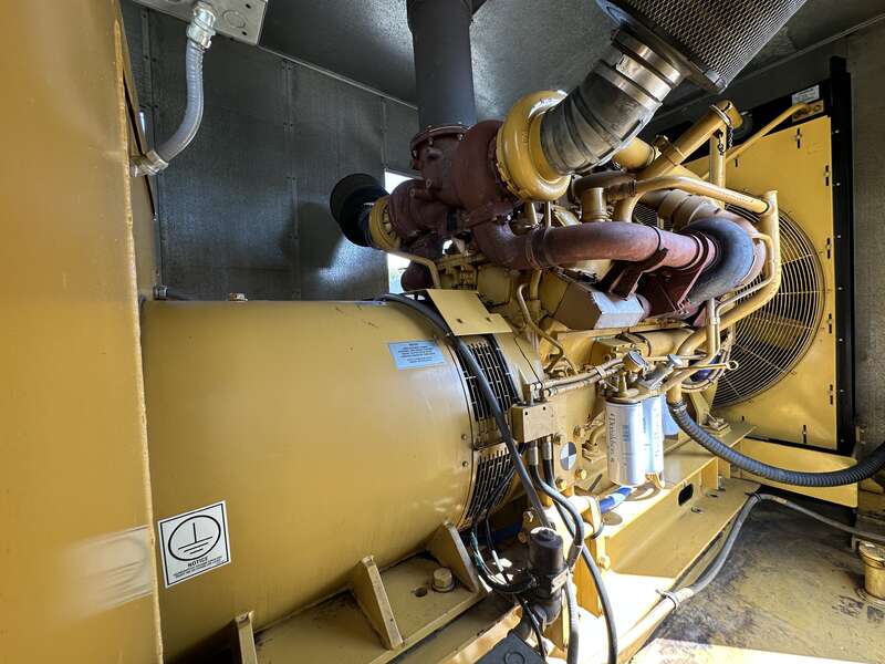 Used Caterpillar 3412 Diesel Generator, 852 Hrs