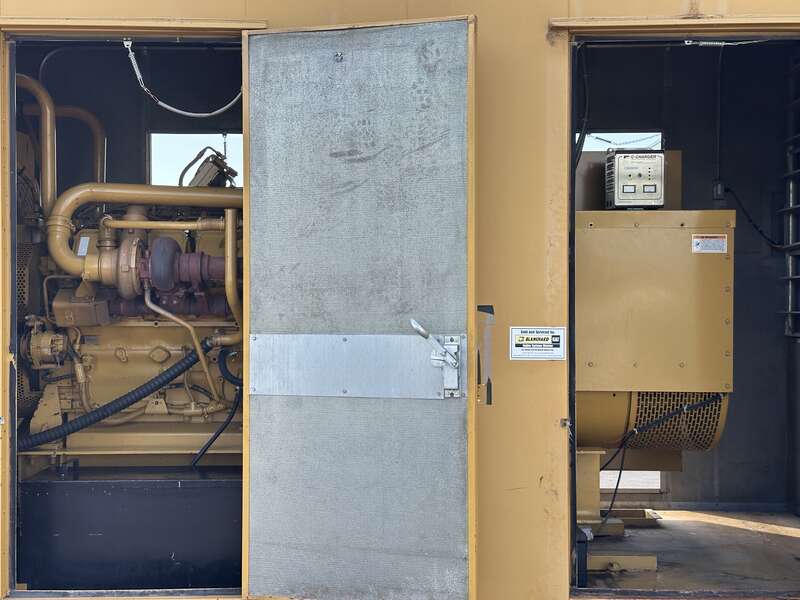 Used Caterpillar 3412 Diesel Generator, 852 Hrs