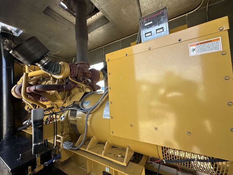 Used Caterpillar 3412 Diesel Generator, 852 Hrs