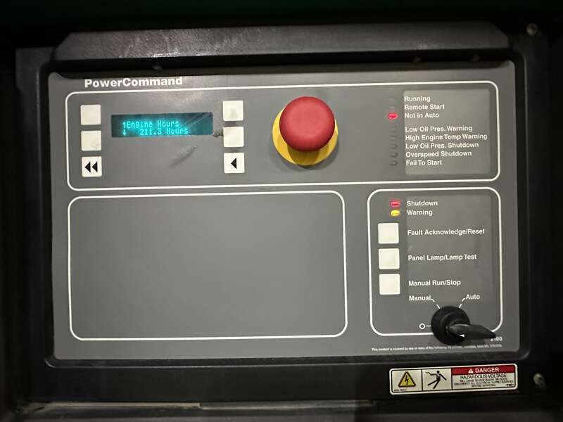 Used Cummins DGDK Diesel Generator, 212 Hrs