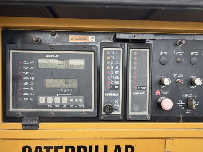 Used Caterpillar 3412 Diesel Generator, 467 Hrs