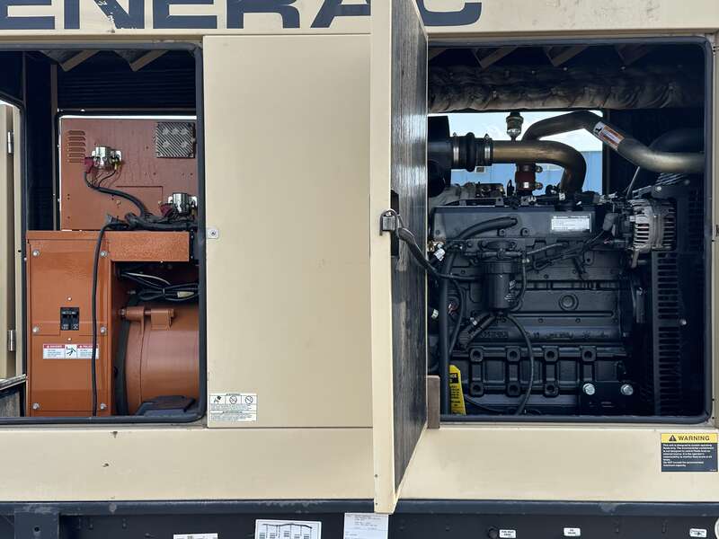 Used Generac SD060 Diesel Generator, 1915 Hrs Single Phase