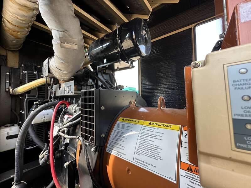 Used Generac SD060 Diesel Generator, 1915 Hrs Single Phase