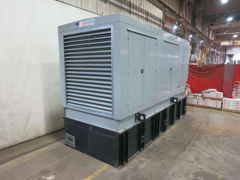 Used MTU DS600 12V1600G80S Diesel Generator, 106 Hrs, EPA Tier 2