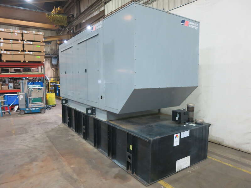 Used MTU DS600 12V1600G80S Diesel Generator, 106 Hrs, EPA Tier 2