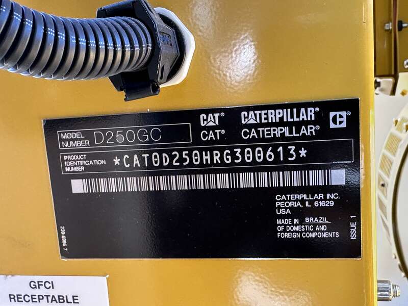 New Caterpillar C9 Diesel Generator 0 Hrs EPA Tier 3