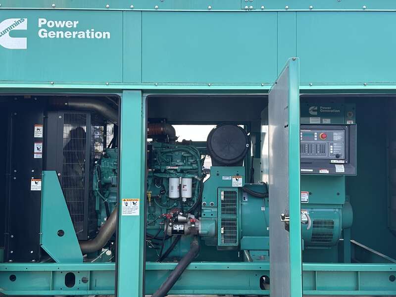 Used Cummins DQDAA QSL9-G7 Diesel Generator, 434 Hrs, EPA Tier 3