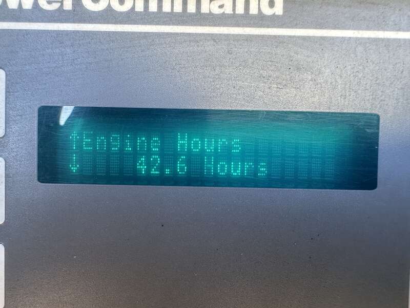 Used Cummins DSHAA QSL9-G2 Diesel Generator, 42 Hrs, EPA Tier 3