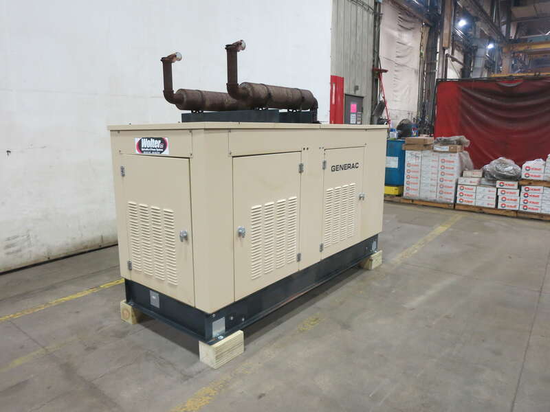 Used Generac SG0050 Natural Gas / Propane Generator, 414 Hrs
