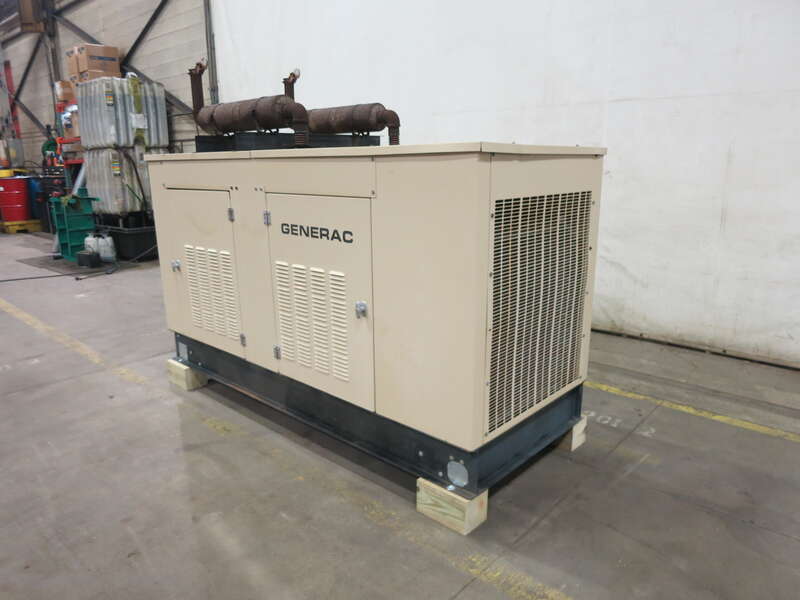 Used Generac SG0050 Natural Gas / Propane Generator, 414 Hrs