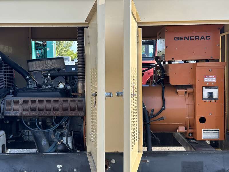 Used Generac SG0050 Natural Gas / Propane Generator, 414 Hrs